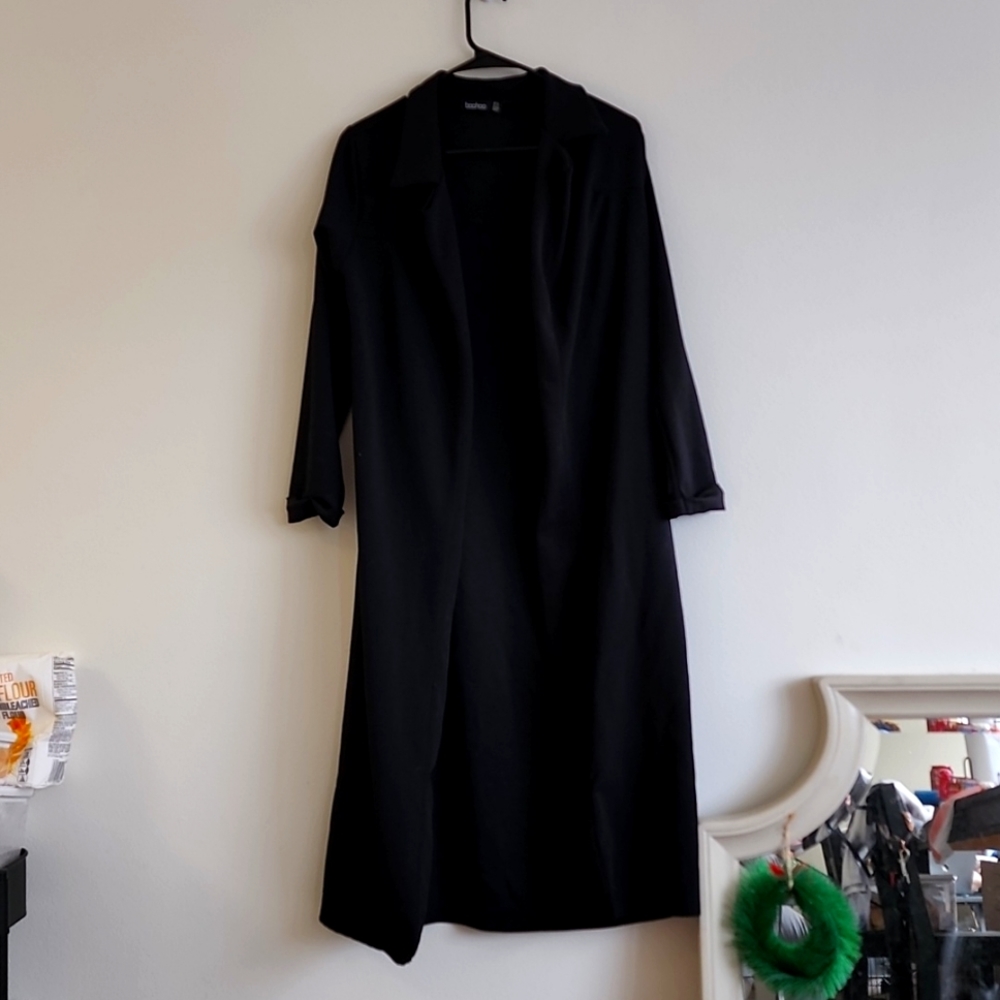 Boohoo longline jacket